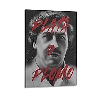 Pablo Escobar Wanted Poster ​Print Colombia Vintage Black And White Art Poster Canvas Wall Art Prints for Wall Decor Room Decor Bedroom Decor Gifts Posters 24x36inch(60x90cm) Frame-style