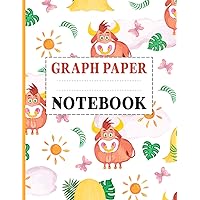 Bison Graph Paper Notebook: Bison Lover Students Exercise Notebook or Homework - Quad Ruled Graph Paper for Elementary Kids