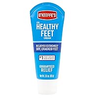 for Healthy Feet Foot Cream, Guaranteed Relief for Extremely Dry, Cracked Feet, Clinically Proven to Instantly Boost Moisture Levels, 3.0 Ounce Tube, (Pack of 1)