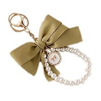 Bowknot Keychains Cute Keyrings for Women Bag Pendant Car Key Chain Accessory Girls Key Ring Decoration Gifts