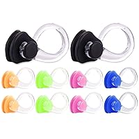 10Pcs Nose Clip for Swimming Nose Plugs for Kids and Adults Multi-Color