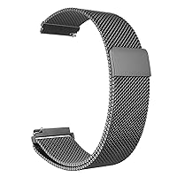 Men's Watchbands General Quick Release Watch Strap Magnetic Closure Stainless Steel Watch Band Replacement Strap 14mm 16mm 18mm 20mm 22mm 24mm 23mm (Color : Gray)