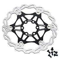 corki 160mm 180mm Bicycle Disc Brake Rotor with 6 Bolts Fit for Road Bike,Mountain Bike,MTB,BMX