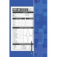 First Aid Log Book: Injury report Form to record patient's personal details, as well as any information about their injury or ailment | Makes a Great ... emergency physicians or medical staff.