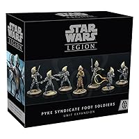 Star Wars: Legion Pyke Syndicate Foot Soldiers Unit Expansion - Tabletop Miniatures Game, Strategy Game for Kids and Adults, Ages 14+, 2 Players, 3 Hour Playtime, Made by Atomic Mass Games