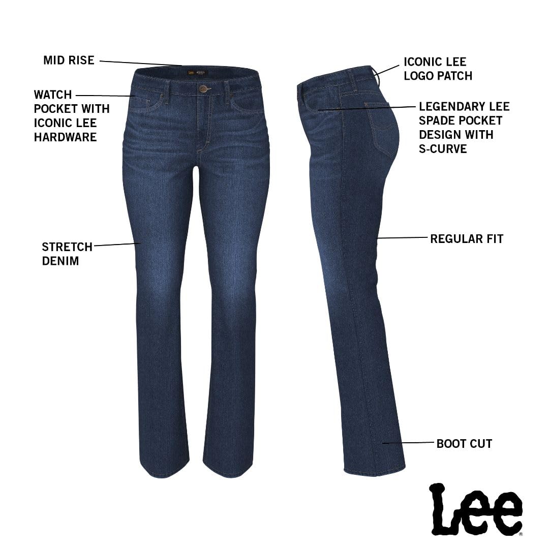 Lee Women's Legendary Mid Rise Bootcut Jean