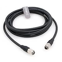CCMC 20P05/10 Video Cable Hirose 20 Pin Male to 20 Pin Female Control Unit Cable for Sony DXC-C33 3-CCD Colour Video Camera to CCU (5m)