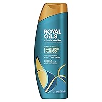 Royal Oils Moisturizing Shampoo, Anti Dandruff Treatment for Natural, Curly, and Coily Hair, with Coconut Oil and Apple Cider Vinegar, Sulfate, Paraben & Dye-Free, 12.8 Fl Oz