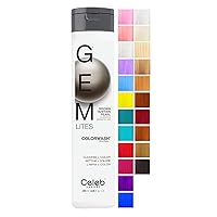 Gem Lites Colorwash, Professional Semi-Permanent Hair Color Depositing Shampoo, Brown Tahitian Pearl