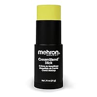 Mehron Makeup CreamBlend Stick | Face Paint, Body Paint, & Foundation Cream Makeup | Body Paint Stick .75 oz (21 g) (Ogre Green)