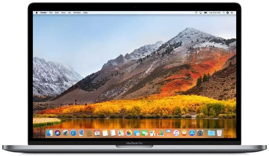 Mid 2018 Apple MacBook Pro Touch Bar with 2.6GHz 6 Core Intel Core i7 (15.4 In Retina, 32GB RAM, 512GB SSD) Space Gray (Renewed)