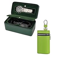 molshine Universal Leather Faraday Car Key Case & Watch & Sunglasses Portable Case