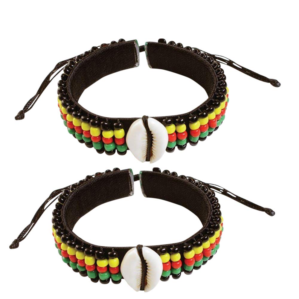 Braided Bracelet Handmade Leather Rope Woven Alloy Tribal Multiple Bracelet