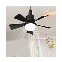 Ceiling Fans with Lights And Remote Screw in Ceiling Fan in Light Socket Universal Ceiling Fan Blade Filters for Kitchen, Garage, Bedroom