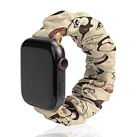 Cute Ferrets Cat Watch Band Soft Scrunchie Watch Strap Sport Strap Compatible with