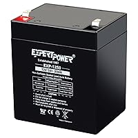 ExpertPower EXP1250 12V 5Ah Home Alarm Battery with F1 Terminals