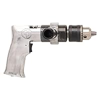 Chicago Pneumatic CP785H - Air Power Drill, Power Tools & Home Improvement, 1/2 Inch (13mm), 1/2 Inch (13 mm), Keyed Chuck, Aluminum Housing, Pistol Handle, 0.5 HP / 370 W