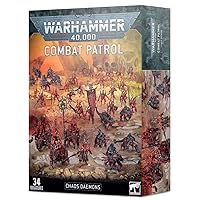 Games Workshop Warhammer 40,000 Combat Patrol Chaos Daemons Boxed Miniatures Set