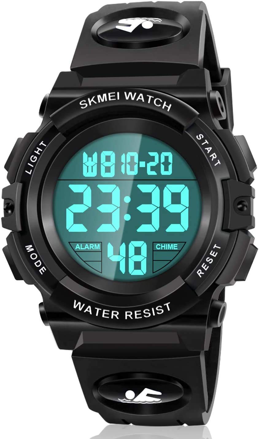 ATIMO LED 50M Waterproof Sports Digital Watch for Kids - Kids Gifts