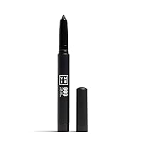3INA The 24H Eye Stick - Creamy, Waterproof Formula - 2 In 1 Eyeshadow And Eyeliner - Highly Pigmented Shades - 24 Hour Long Lasting Wear - Matte Finish - 900 Matte Pure Black - 0.049 Oz