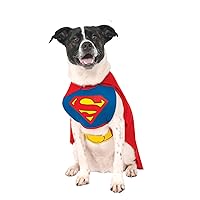 Rubie's DC Comics Pet Costume, Superman, XL (Neck: 20
