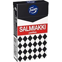 Fazer Salmiakki SALMIAKKI 1.4 oz (40 g) x 2 Boxes, Made in Finland