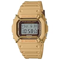 Casio DW-5600PT-5 Men's Watch, Brown, Digital, Braun, Braun