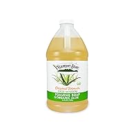 Organic Sage Lime Wisdom Foaming Hand Soap - Natural Moisturizing Soap for Dry Skin - Fragrance Free Liquid Bathroom Hand Soap - Sage Lime Wisdom - 64 oz