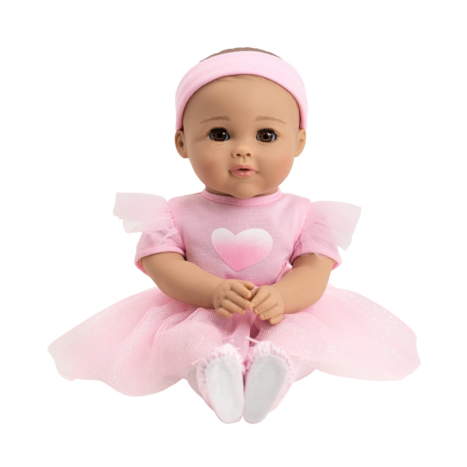 Adora Ballerina Doll - Clara -13 inch Soft Baby Doll, Open/Close Eyes
