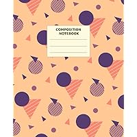 Composition Notebook: Blank-lined Workbook (7.5x9.25