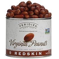 FERIDIES Red skin Virginia Peanuts, 9oz Can