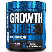 Jacked Factory Growth Surge Creatine Post Workout w/L-Carnitine - Daily Muscle Builder & Recovery Supplement with Creatine Monohydrate, Betaine, L-Carnitine L-Tartrate - 30 Servings, Grape