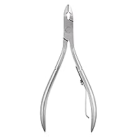 Cuticle Nipper - Professional Stainless Steel Cuticle Remover/Trimmer for Pedicure, Manicure Tool for Toenails and Fingernails, Nail Care Professional Quality