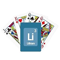 Li Lithium Chemical Element Science Poker Playing Magic Card Fun Board Game