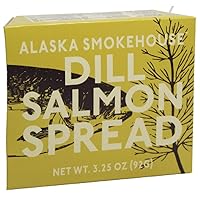 Dill Salmon Spread, 3.5 Ounce Boxes (Pack of 6)