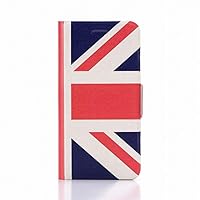 Xperia(TM) XZ SO-01J/SOV34/SoftBank Thin PU Leather Case Design+ British Flag Style