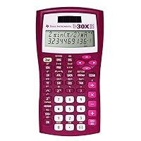 Texas Instruments TI-30XIIS Scientific Calculator, Raspberry Small