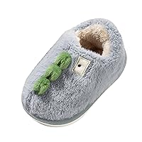 Toddler Slippers Girls 6 Fashion Cute Autumn And Winter Boys And Girls Slippers Flat Toddler Girl Slippers