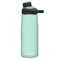 CamelBak Chute Mag BPA Free Water Bottle with Tritan Renew - Magnetic Cap Stows While Drinking, 25oz, Coastal