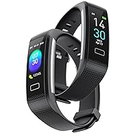 Portzon Fitness Tracker with Heart Rate Sleep Health Monitor for Men and Women, Waterproof Activity Step Tracker