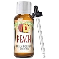 Good Essential – Professional Peach Fragrance Oil 30 ml for Perfume, Lotions, Candles, Soaps, Diffuser 1 fl oz