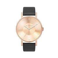 Class Four Teen VO14RG001M Men's Volare Rose Gold 1.7 inches (42 mm) Watch, Black, Dial Color - Pink, Watch