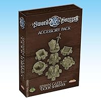 Ares Games Sword & Sorcery: Ancient Chronicles Miniatures – Spawn Fates and Gods Shrines – 27 Pieces 30MM Unpainted Designed for use with Sword & Sorcery TTRPG, RPG, Tabletop Game, (AREGRPR211)