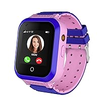 Beacon Pet Kids Smartwatch, 4G WiFi GPS LBS Tracker SOS Emergency Call Video Chat Children Smartwatches, IP67 Waterproof Phone Watch for Boys Girls, Compatible with Android/iPhone