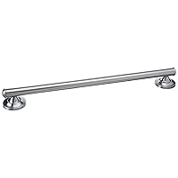 Moen LR8724D1GBN Home Care 24-Inch Designer Bath Safety Bathroom Grab Bar with Curled Grip, Brushed Nickel