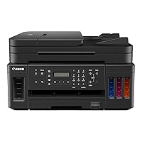 G7020 All-in-One Printer Home Office | Wireless Supertank (Megatank) Printer | Copier | Scan, | Fax and ADF with Mobile Printing, Black, Works with Alexa
