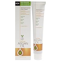 One-n-Only Argan Oil Demi-Permanent Color Cream - 4CH Medium Chocolate Brown Hair Color Unisex 3 oz