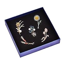 Gift Brooch Pin Gift Box Corsage Button Pin Suit Suit Lapel Pin