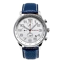 '20 Series Men's Chronograph Silver/Blue Watch