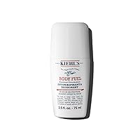 Kiehl's Body Fuel Antiperspirant & Deodorant Roll-On, 48-Hour Protection Against Sweat and Odor, with Caffeine, Vitamin C & Zinc, Dries Quickly, Energizing Scent for Men's Underarm - 2.5 fl oz